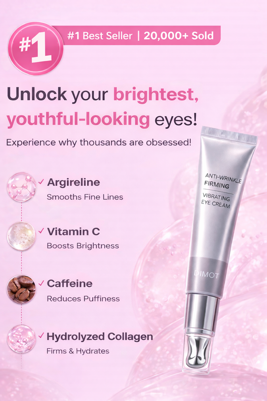 Anti-Aging Eye Sculpting Cream with Vibrating Massage Applicator