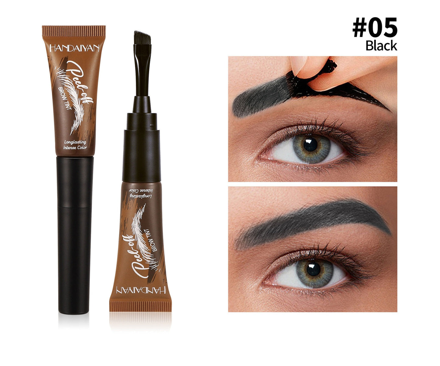 Peel-Off Brow Tint β Semi-Permanent Long Lasting Waterproof Eyebrow Gel
