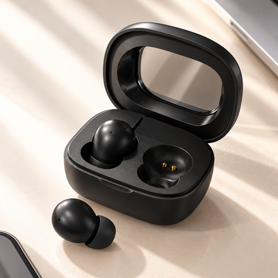 2026 New Ultra-Small Invisible Wireless In-Ear Earbuds, Noise Cancelling, 25-Hour Battery Life, for Side Sleepers, Cellphones Compatible