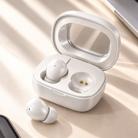 2026 New Ultra-Small Invisible Wireless In-Ear Earbuds, Noise Cancelling, 25-Hour Battery Life, for Side Sleepers, Cellphones Compatible