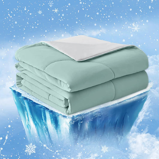 One Cold Sense Reversible Cold Effect Cooling Blanket, Summer Cooling Blanket for Hot Sleepers and Night Sweats