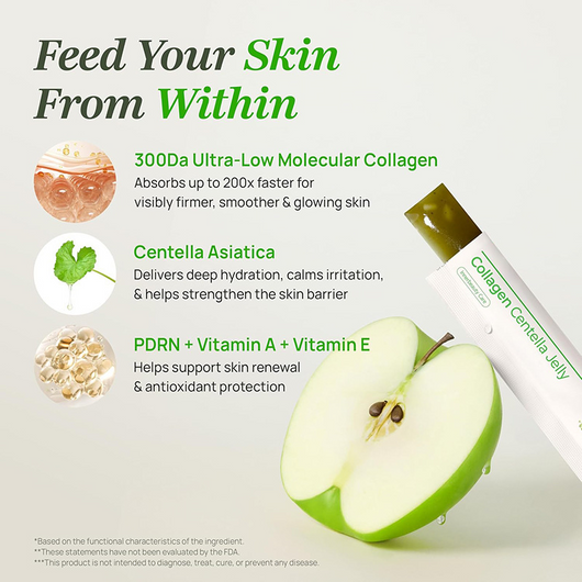 Advanced Wellness Jelly | Daily Beauty & Weight Management Support | Chia Seeds, Collagen & Garcinia Cambogia