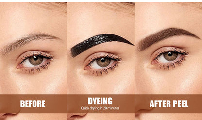 Peel-Off Brow Tint – Semi-Permanent Long Lasting Waterproof Eyebrow Gel