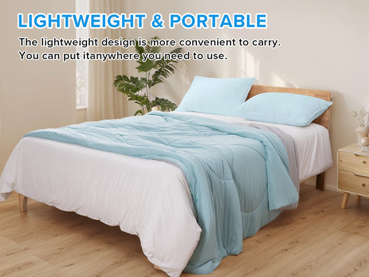 One Cold Sense Reversible Cold Effect Cooling Blanket, Summer Cooling Blanket for Hot Sleepers and Night Sweats